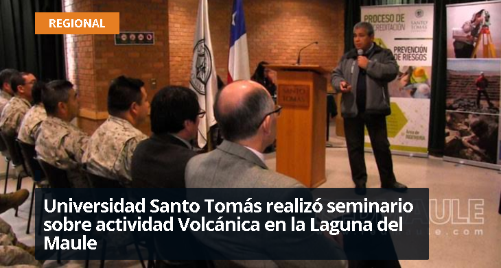 Seminario sobre actividad volcánica en la Laguna del Maule